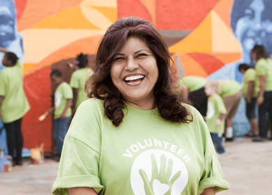 Inland Empire residents at an IEHP community event