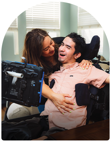 Isaiah O., aka, “Little Ice Bear,” and his mother, Daisy E. rely on state and county programs for a vibrant life. 