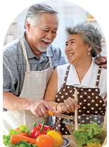 Inland Empire Family cooks together