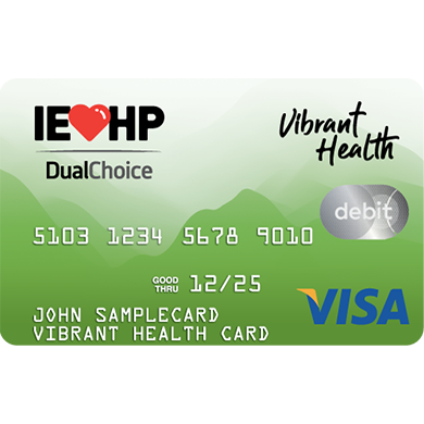 IEHP Vibrant Health Card
