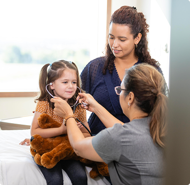 Young mother and child in the Inland Empire