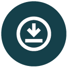 download icon teal