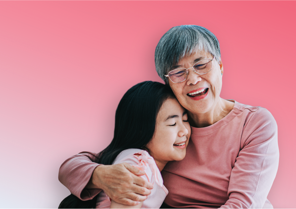 Smiling doctor with child patient